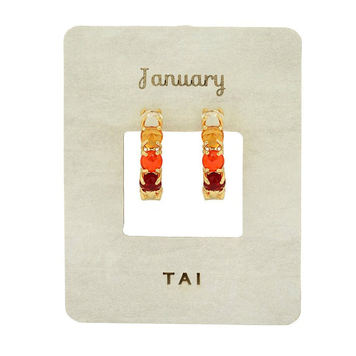 Birthstone Huggies - Lockwood Shop - TAI