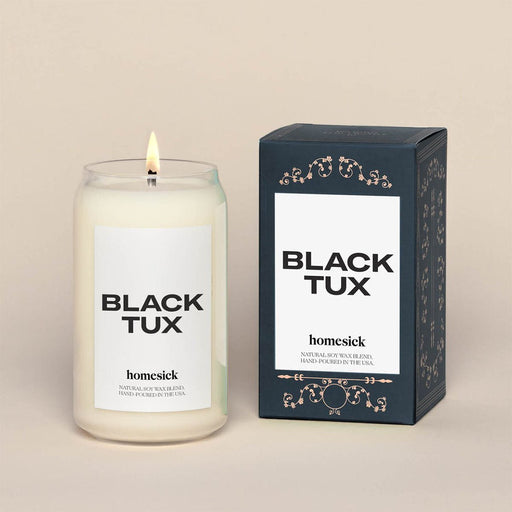 Black Tux Candle - Lockwood Shop - Homesick