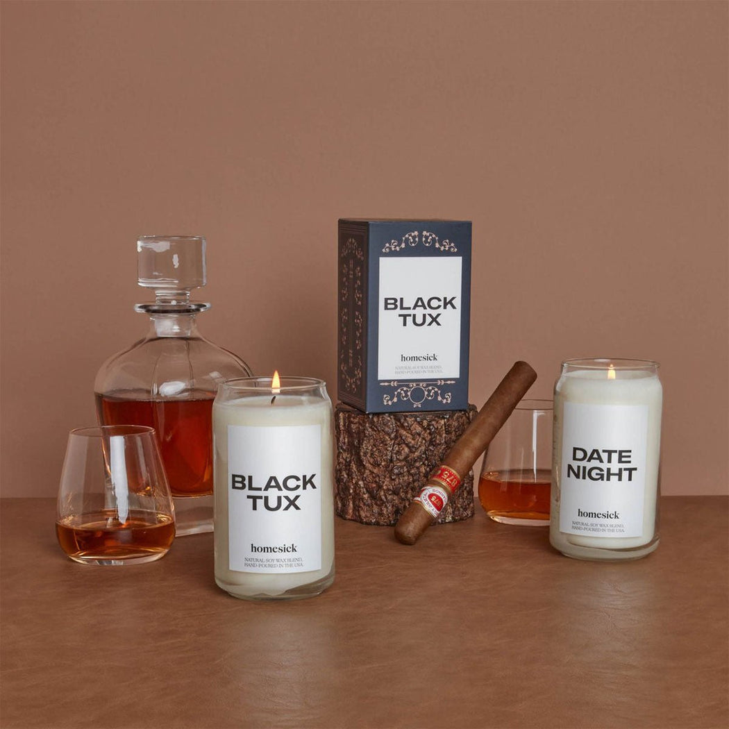Black Tux Candle - Lockwood Shop - Homesick