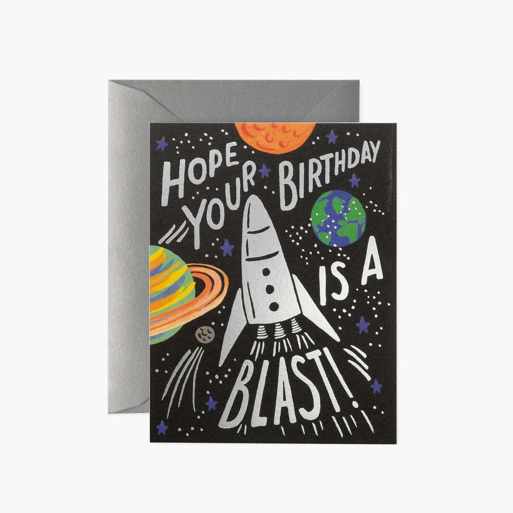 Blast Birthday Greeting Card - Lockwood Shop - Rifle