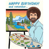 Bob Ross No Mistakes Birthday Card - Lockwood Shop - The Found