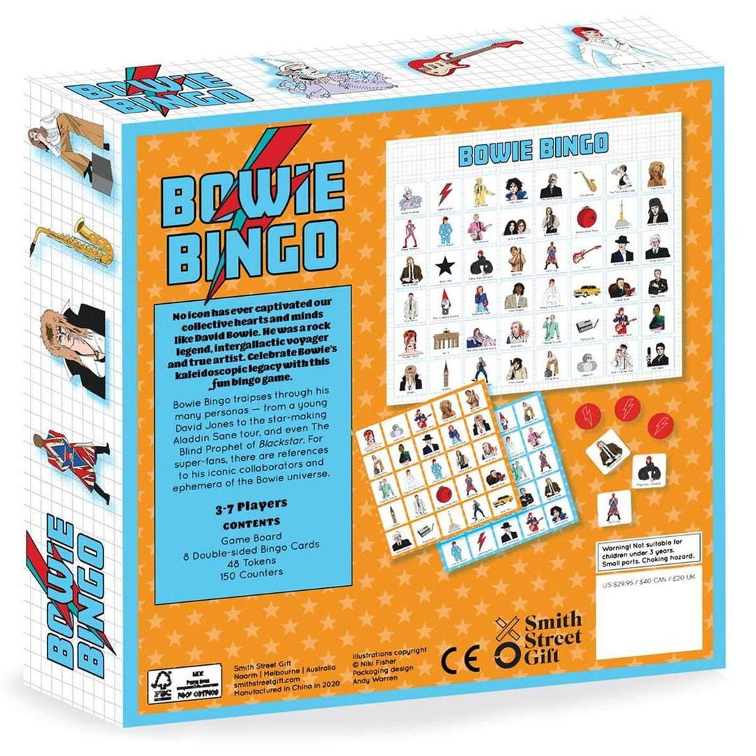 Bowie Bingo: Icon. Rock God. Alien. Bingo! - Lockwood Shop - Penguin Random House