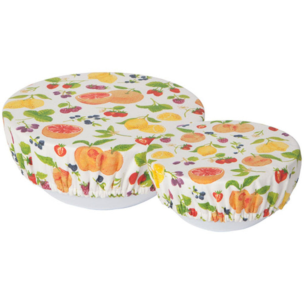 Bowl Cover Set- Fruit Salad, Set/2 - Lockwood Shop - Now Designs