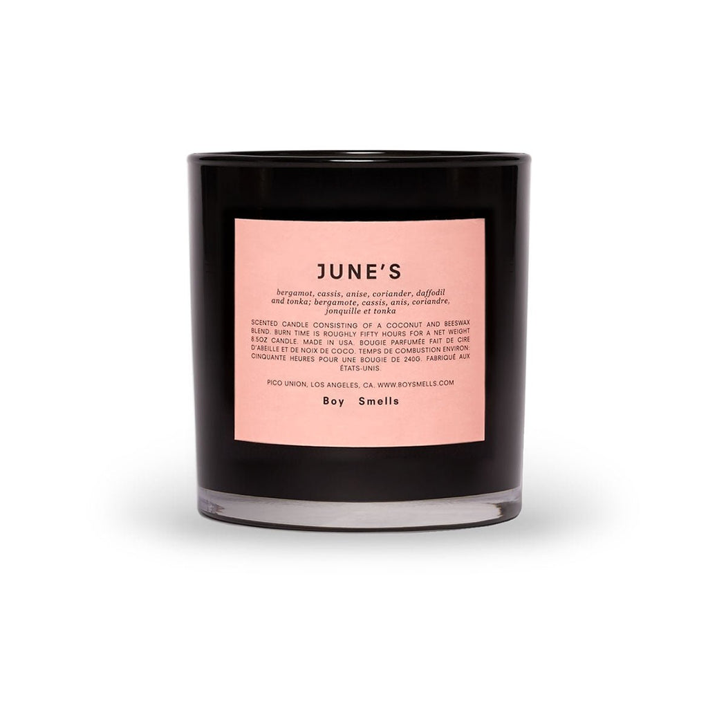 Boy Smells 8.5oz Candle - June's - Lockwood Shop - Boy Smells