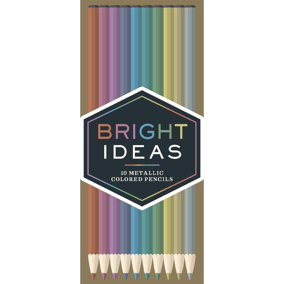 Bright Ideas Metallic Pencils - Lockwood Shop - Chronicle