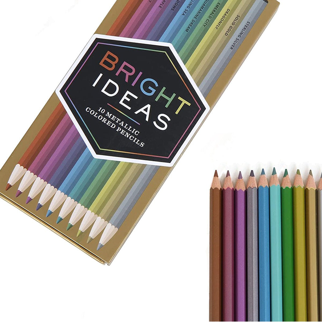 Bright Ideas Metallic Pencils - Lockwood Shop - Chronicle