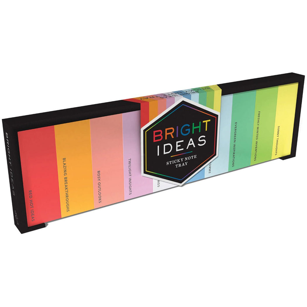 Bright Ideas Sticky Note Tray - Lockwood Shop - Chronicle