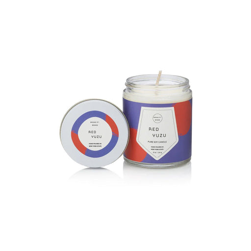 Broad St. Candle 4oz. - Red Yuzu - Lockwood Shop - Gassho Body and Mind (Kobo)