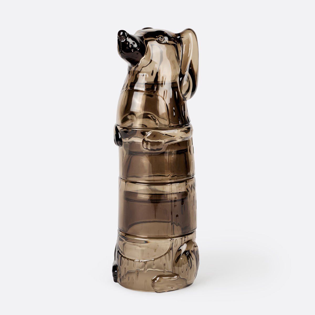 Brown Puppy Stackable Glasses - Lockwood Shop - DOIY