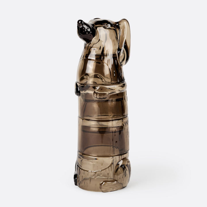 Brown Puppy Stackable Glasses - Lockwood Shop - DOIY