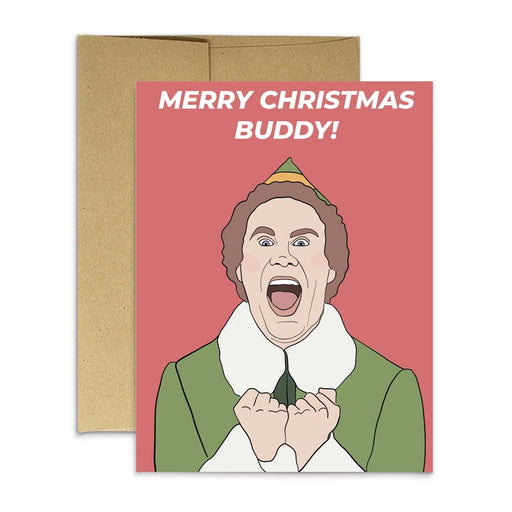 Buddy Elf Holiday Card - Lockwood Shop - Party Mountain Paper