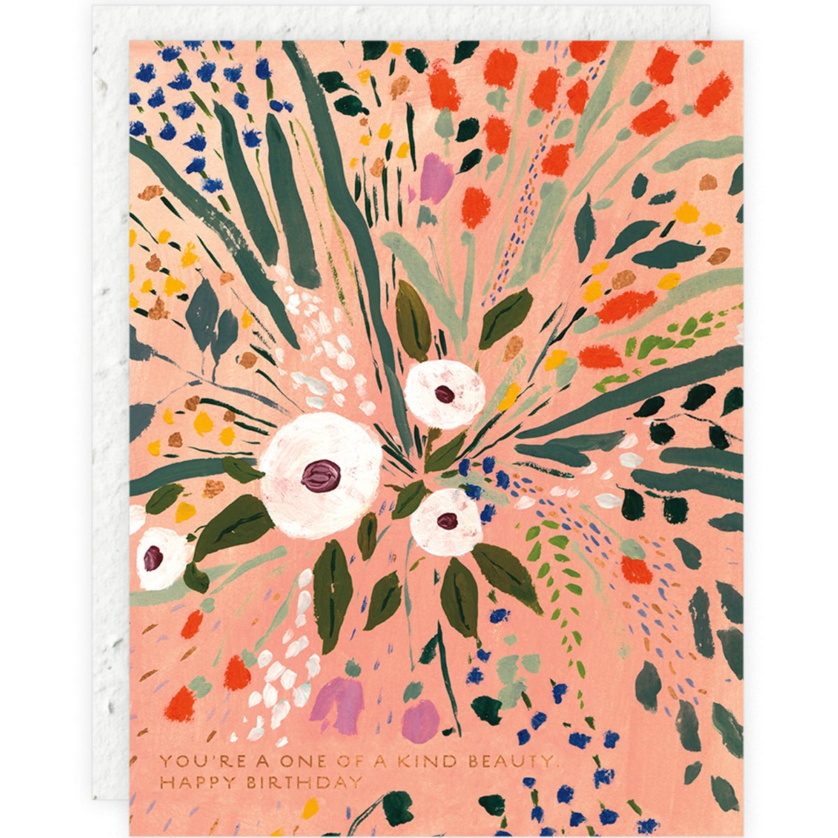 Bursting Flowers Plantable Birthday Card - Lockwood Shop - Seedlings