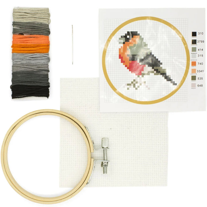Mini Cross Stitch Embroidery Kit