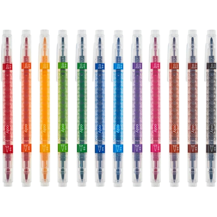 Calligraphy Duo Double Ended Markers - Lockwood Shop - Ooly