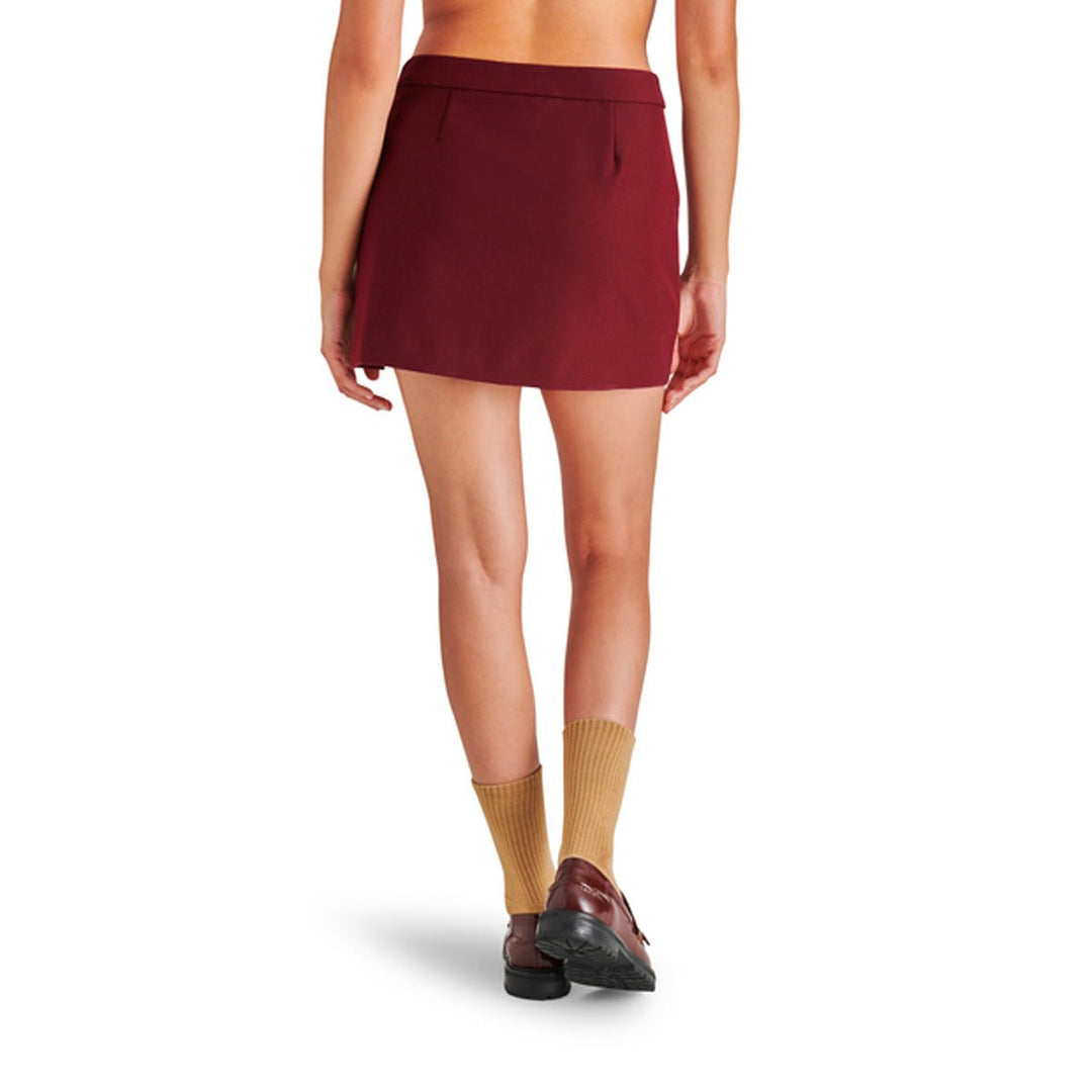 Cameron Skirt in Wine - Lockwood Shop - Steve Madden
