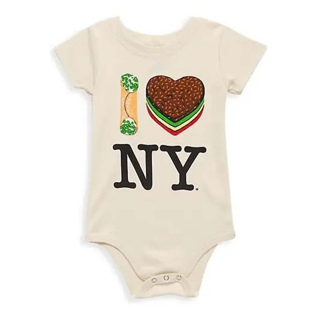 Cannoli Rainbow Cookie NY Onesie - Lockwood Shop - PiccoliNY