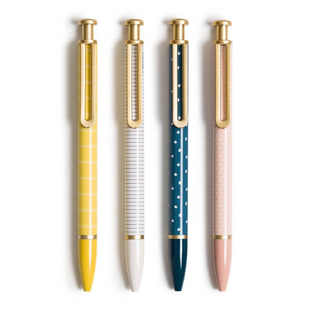 Casual Chic Patterned Ballpoint Pen - Lockwood Shop - U Brands