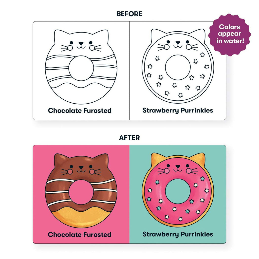 Cat Donuts Color Magic Bath Book - Lockwood Shop - Chronicle