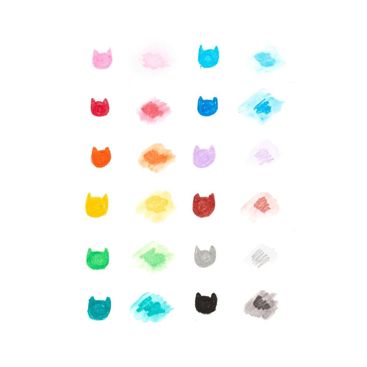 Cat Parade Gel Crayons - Lockwood Shop - Ooly