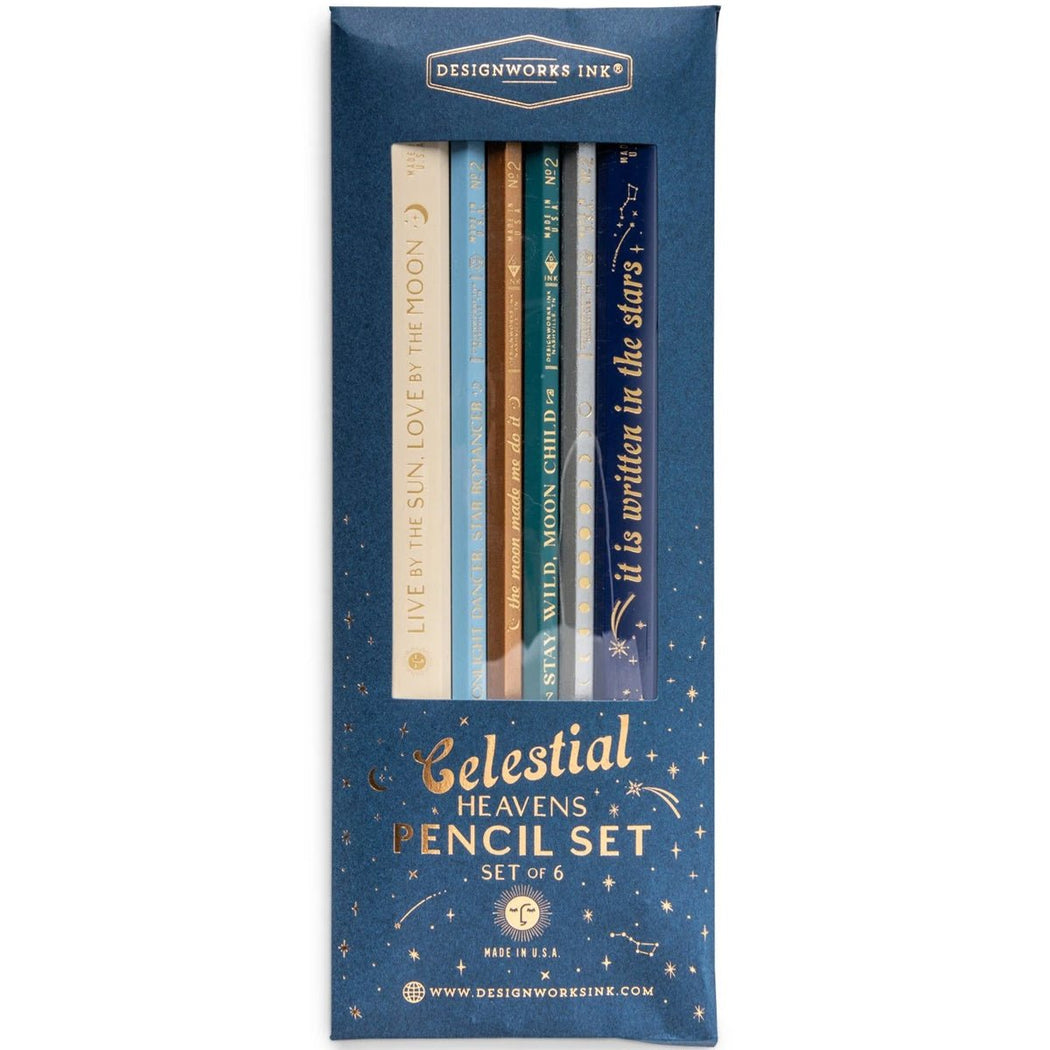 Celestial Heavens Pencil Set - Lockwood Shop - Designworks Inc