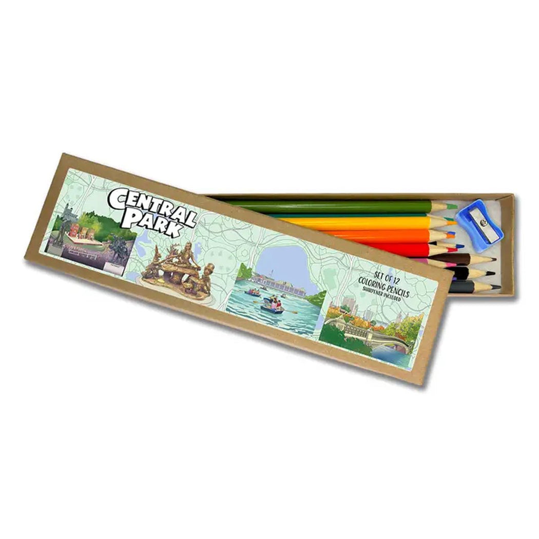 Central Park Colored Pencil Box Set - Lockwood Shop - Color Our Town