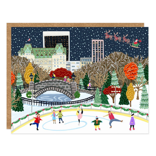 Central Park Holiday Greeting Card - Lockwood Shop - Little Design Shoppe & Creative Co