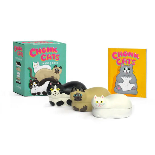 Chonk Cats Nesting Dolls - Lockwood Shop - Hachette