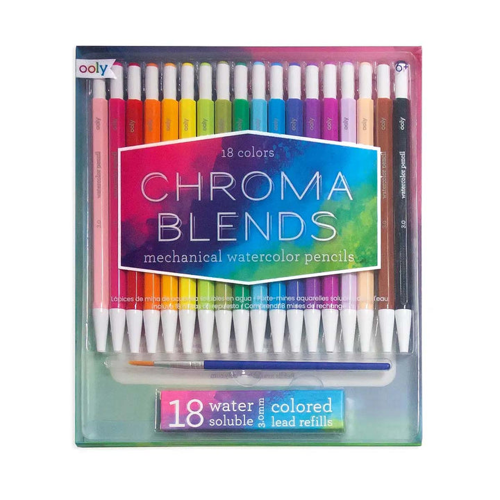 Chroma Blends Mechanical Watercolor Pencils - Lockwood Shop - Ooly