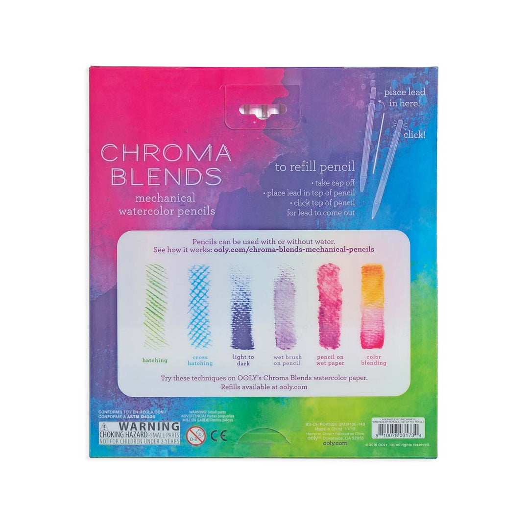Chroma Blends Mechanical Watercolor Pencils - Lockwood Shop - Ooly