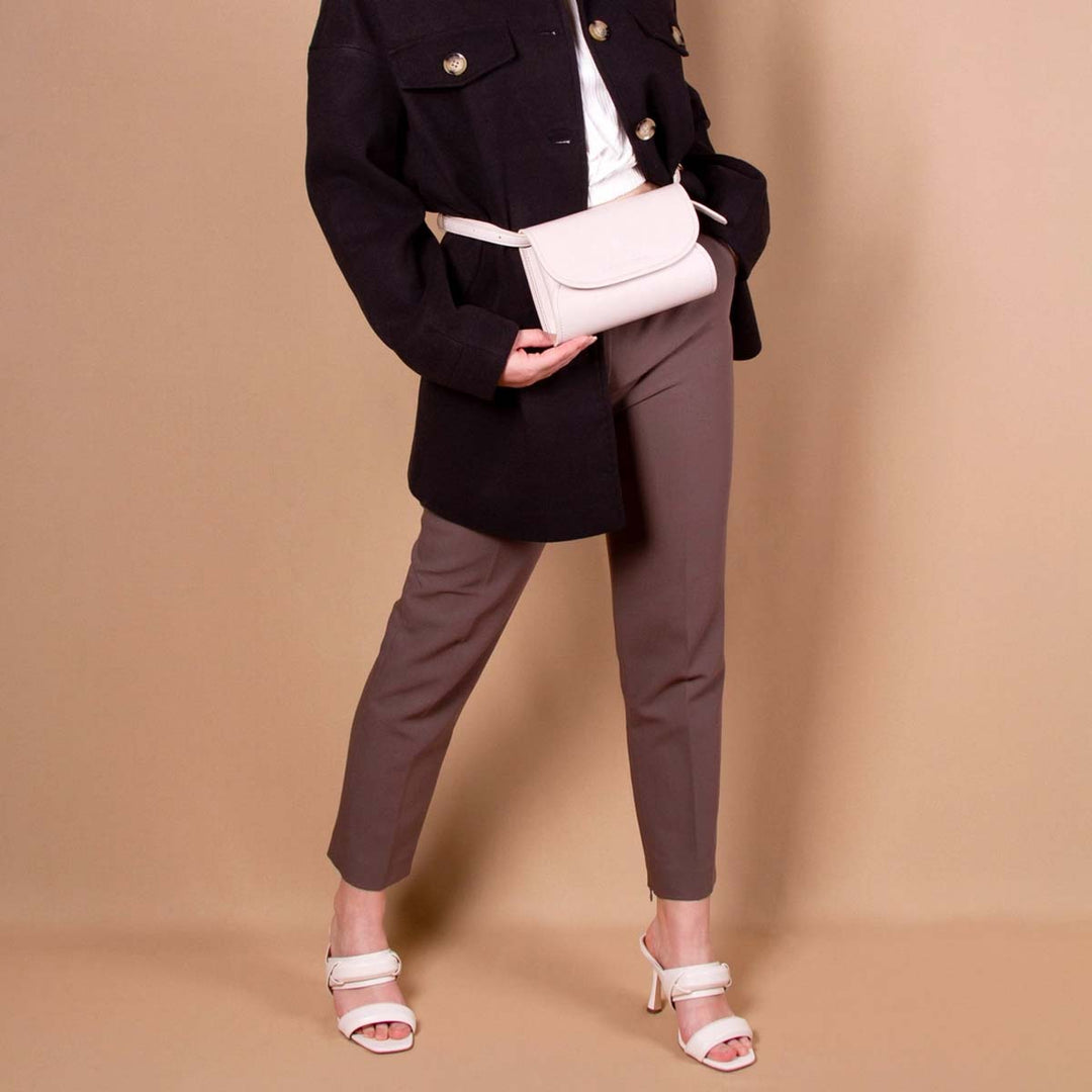 Cleo Vegan Convertible Belt Bag - Lockwood Shop - Meliebianco