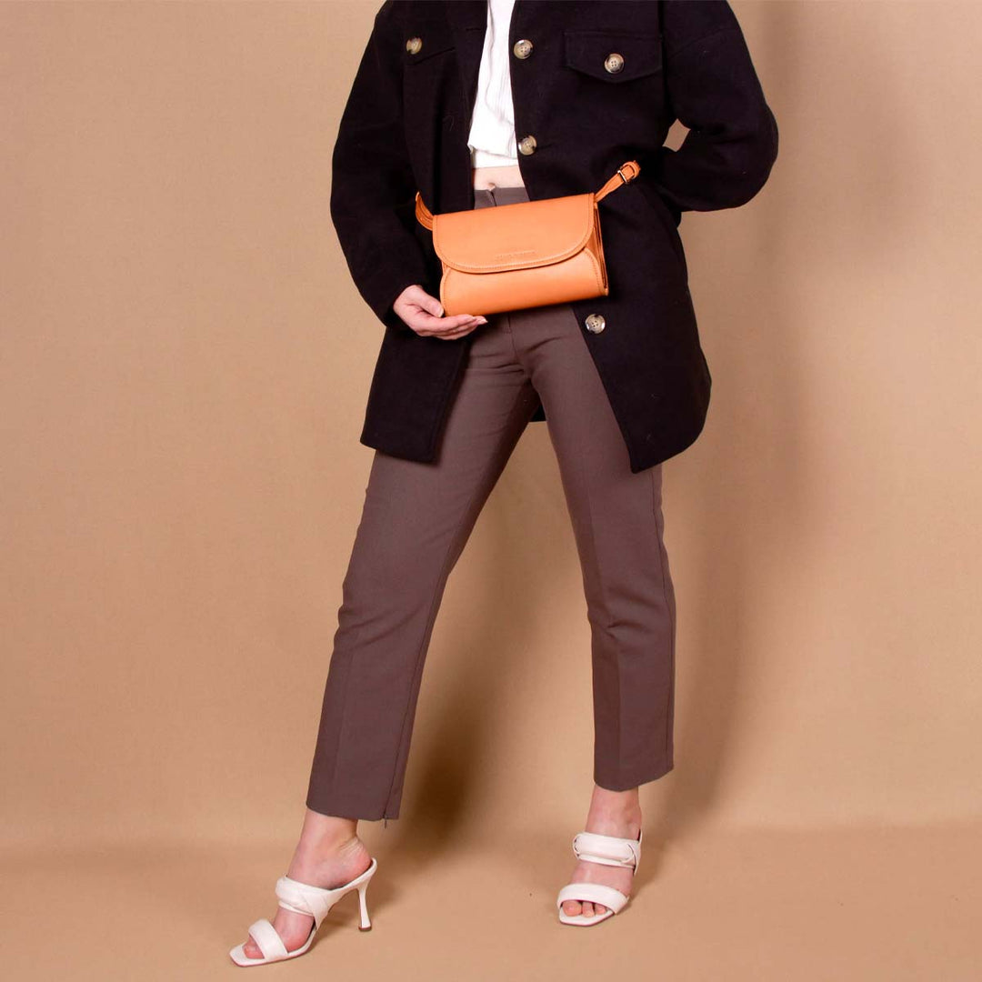 Cleo Vegan Convertible Belt Bag - Lockwood Shop - Meliebianco