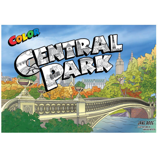 Color Central Park! Coloring Book - Lockwood Shop - Color Our Town