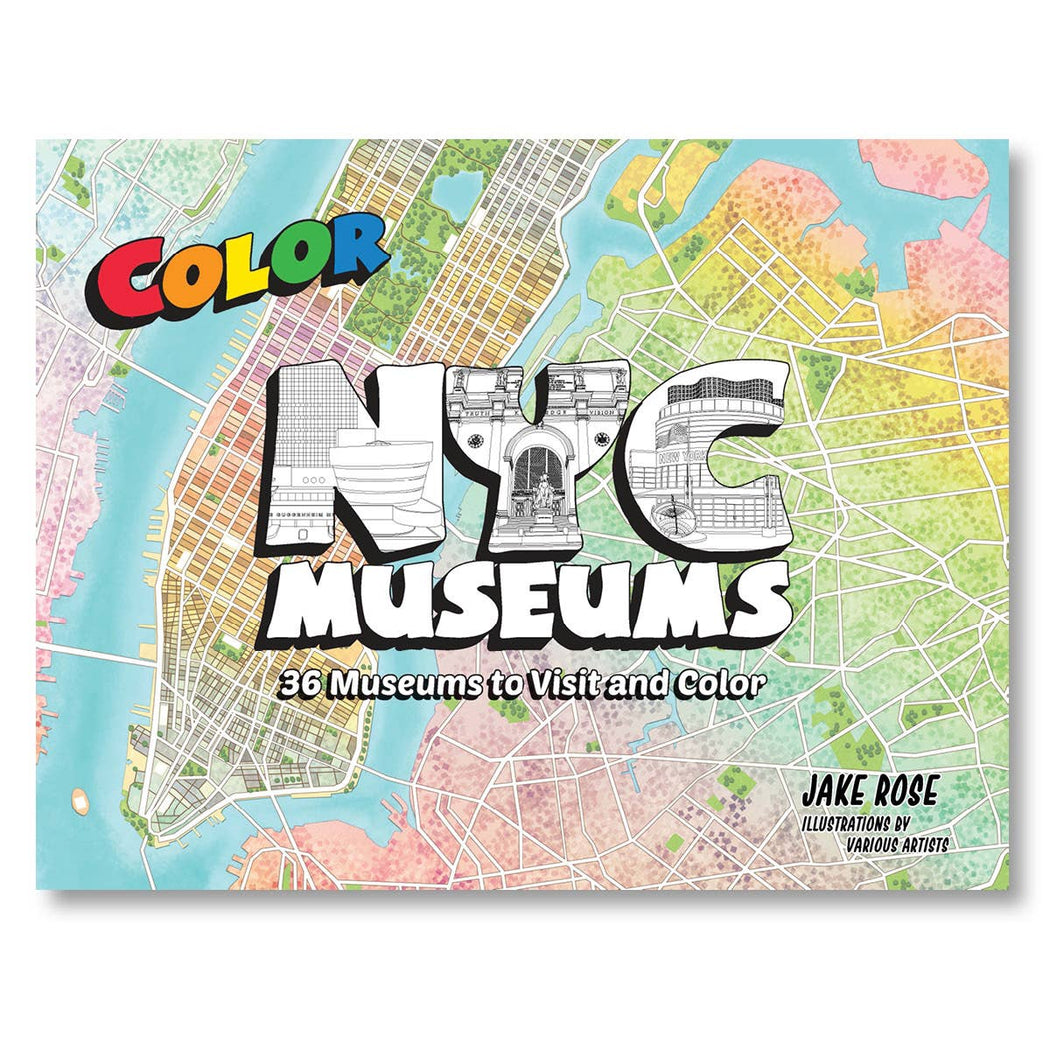 Color NYC Museums! Coloring Book - Lockwood Shop - Color Our Town