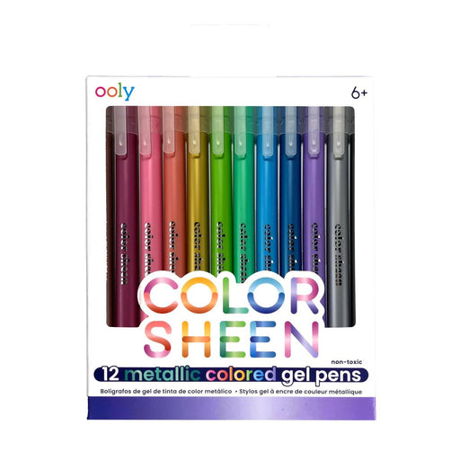 Color Sheen Metallic Gel Pens - Lockwood Shop - Ooly