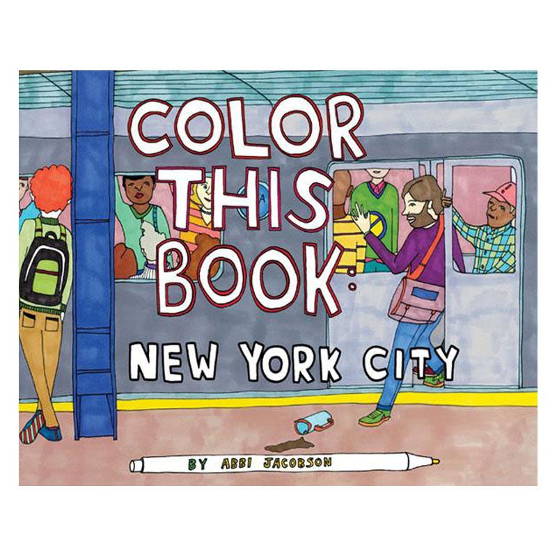 Color This Book: New York City - Lockwood Shop - Chronicle
