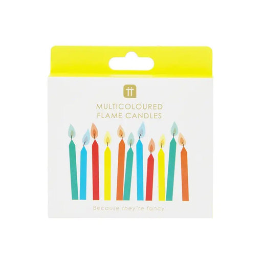 Colored Flame Birthday Candles - Lockwood Shop - Talking Tables