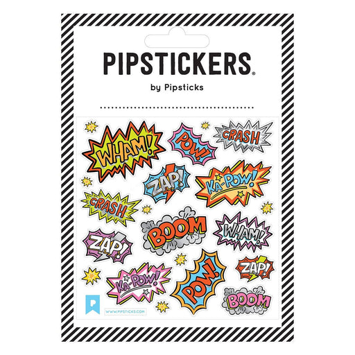 Comic Captions Sticker Sheet - Lockwood Shop - Pipsticks
