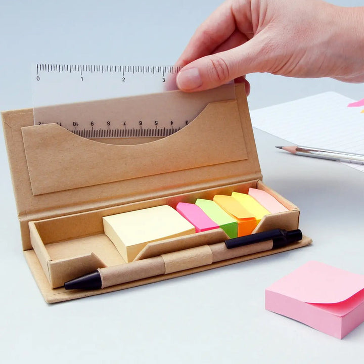 Compact Memo Pad &amp; Ruler Set - Lockwood Shop - Suck US