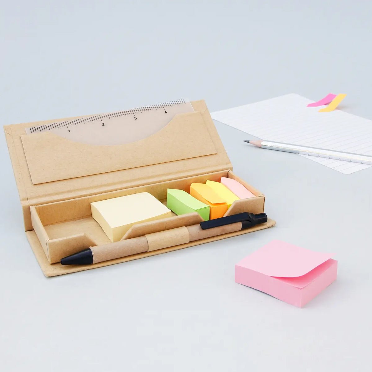 Compact Memo Pad & Ruler Set - Lockwood Shop - Suck US
