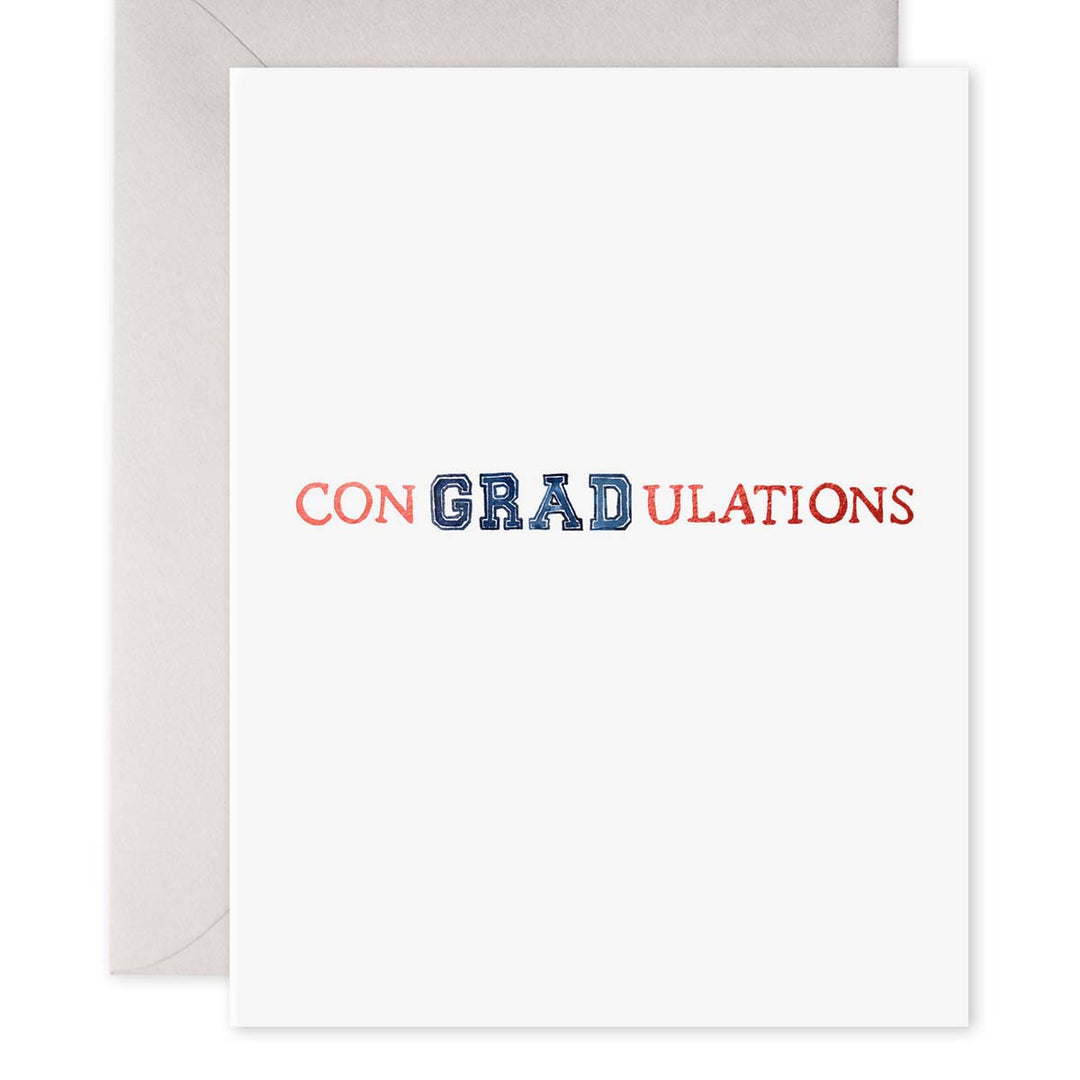 ConGRADulations Greeting Card - Lockwood Shop - E Frances Paper