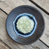 Cracked Glass Wasabi Dipping Bowl - Lockwood Shop - Kerry Brooks Pottery / Dock 6 Pottery