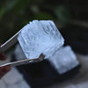Crystal Etched Cocktail Ice Tray - Charcoal - Lockwood Shop - W&P Design