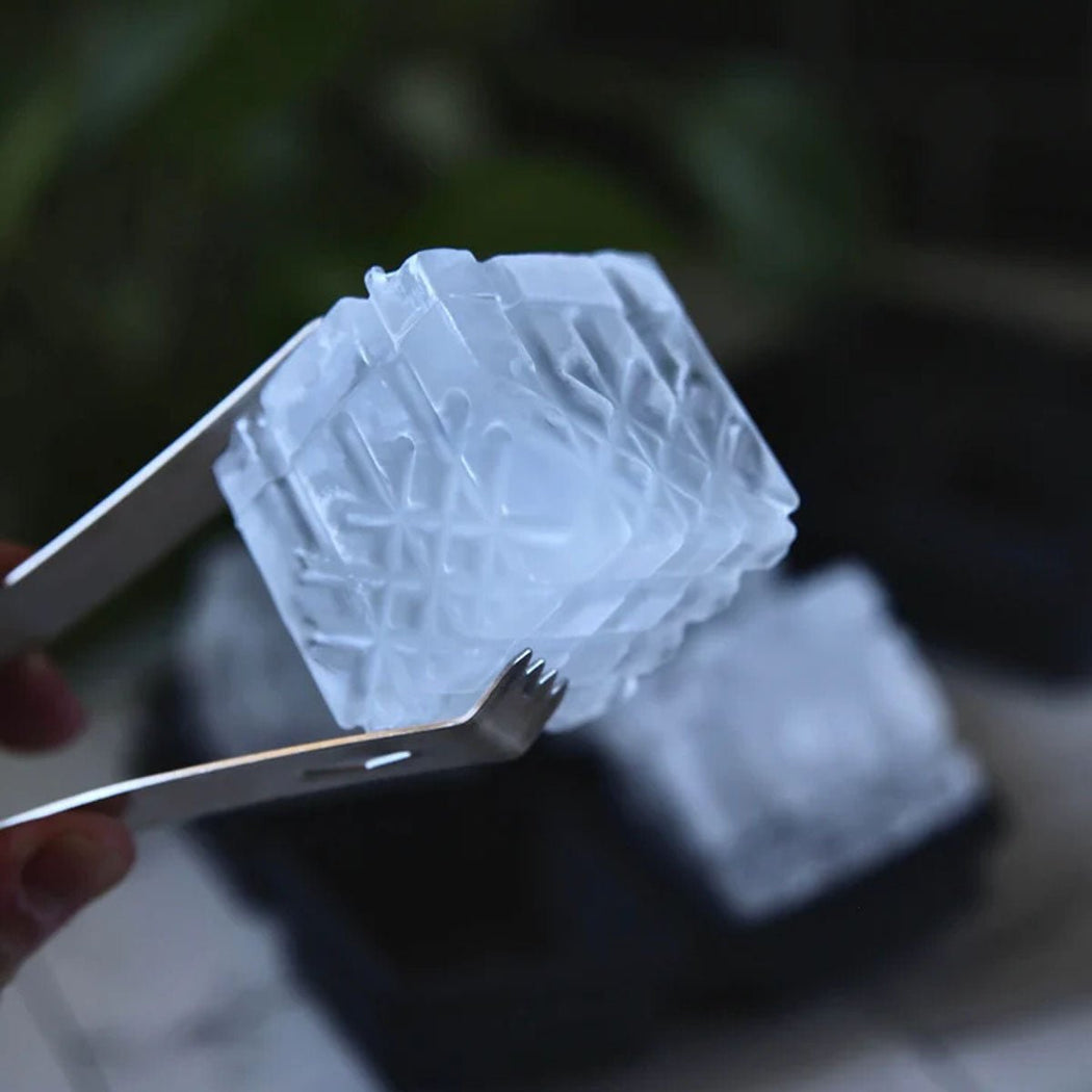 Stacking Ice Tray Charcoal by W&P