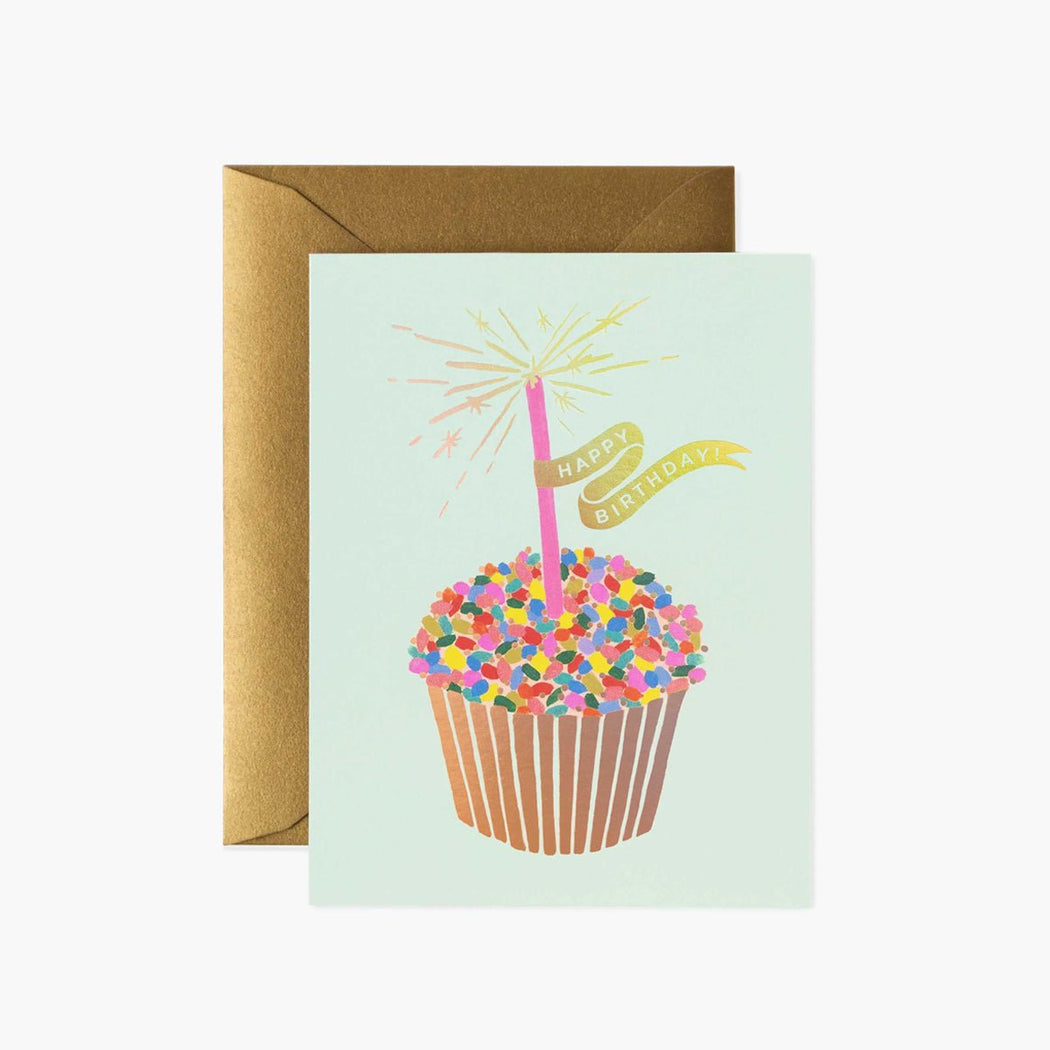 Cupcake Birthday Greeting Card - Lockwood Shop - Rifle