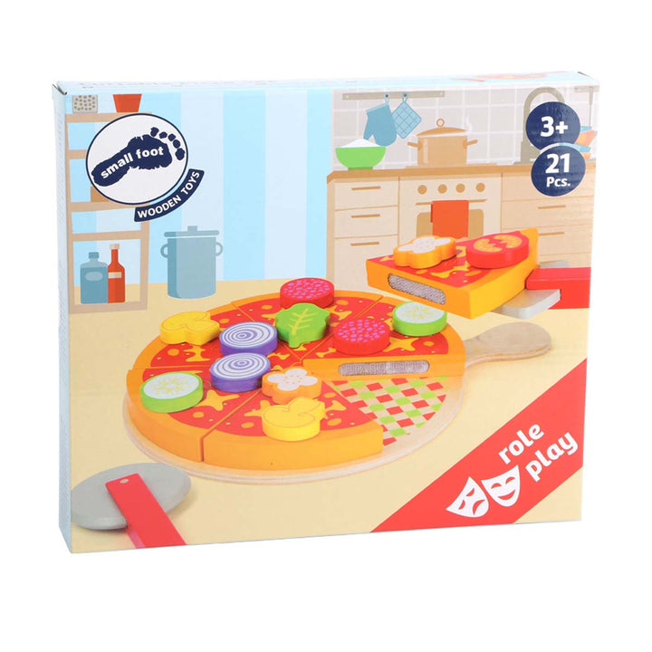 Cuttable Wooden Pizza - Lockwood Shop - Legler USA Inc