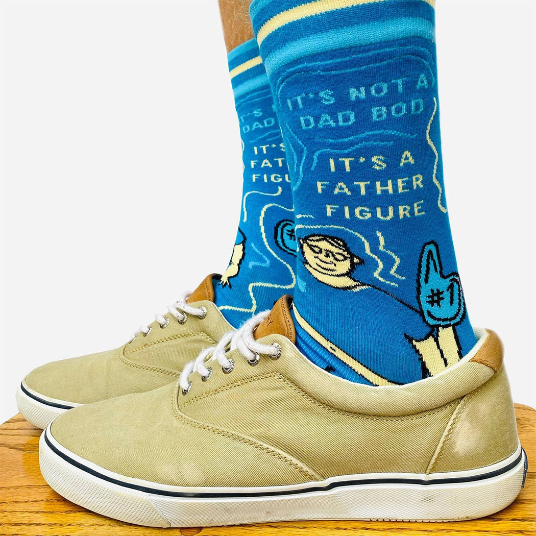 Dad Bod Men's Crew Socks - Lockwood Shop - Groovy Things co