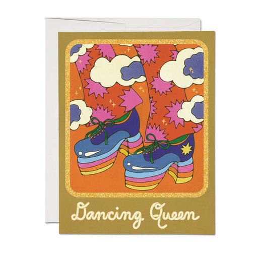 Dancing Queen Greeting Card - Lockwood Shop - Red Cap Cards