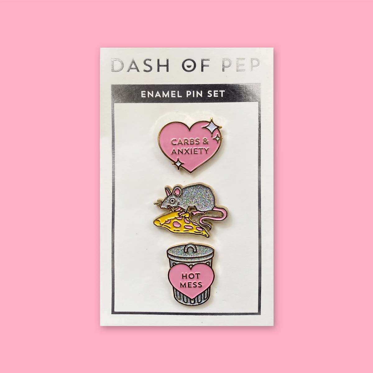 Dash of Pep Enamel Pin Set - Lockwood Shop - Dash of Pep