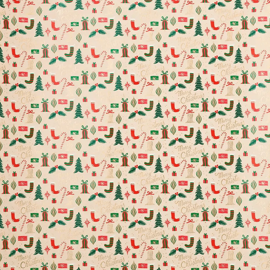 Deck The Halls Continuous Wrapping Roll - Lockwood Shop - Rifle