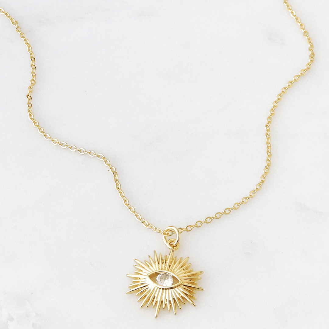 Deco Starburst Necklace - Lockwood Shop - Lucky Collective